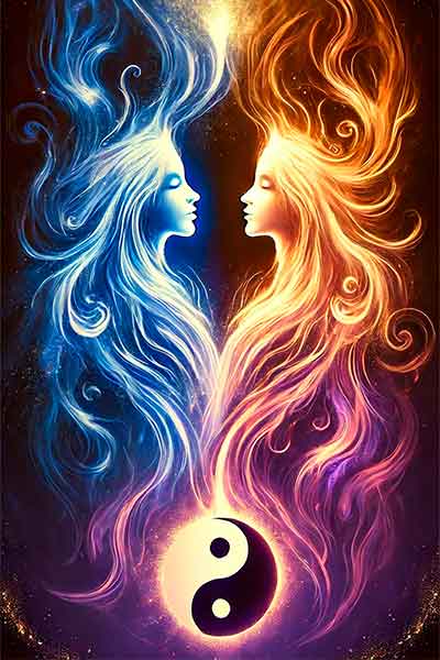 Flammes Jumelles Yin Yang